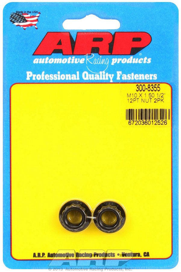 ARP 300-8355 - Nut- 12pt 10mm X 1.50 2pk image