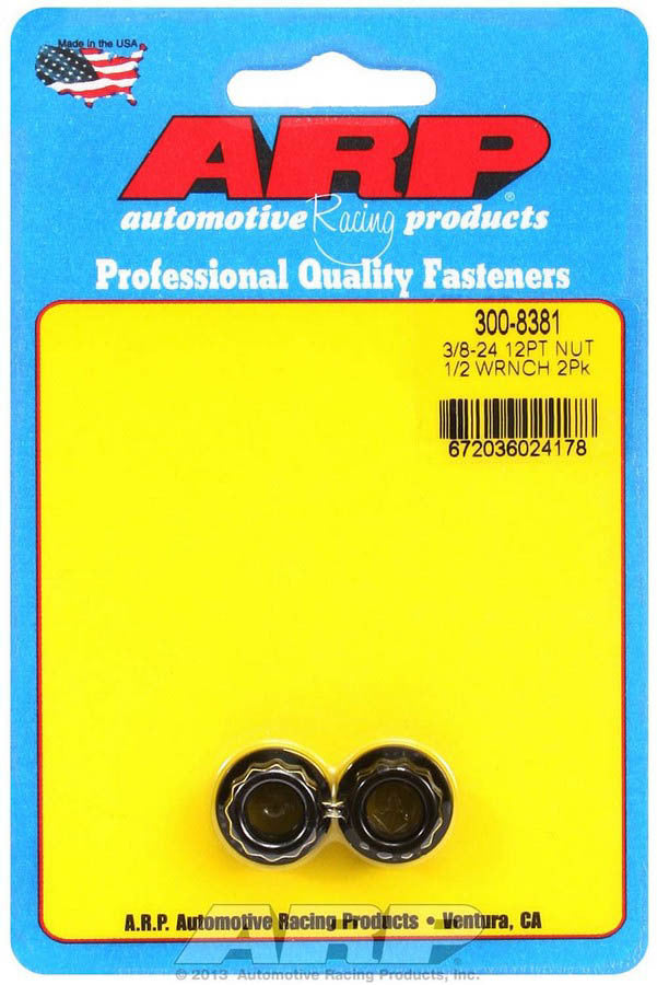 ARP 300-8381 - 3/8-24 12pt. Nuts (2pk)  image