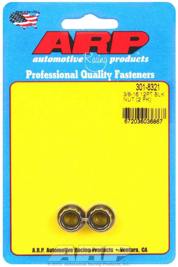 ARP 301-8321 - 3/8-16 12pt Nut Kit 2pk  image
