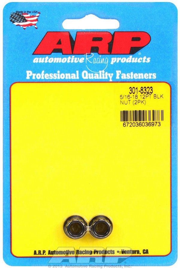 ARP 301-8323 - 5/16-18 12pt Nut Kit 2pk  image