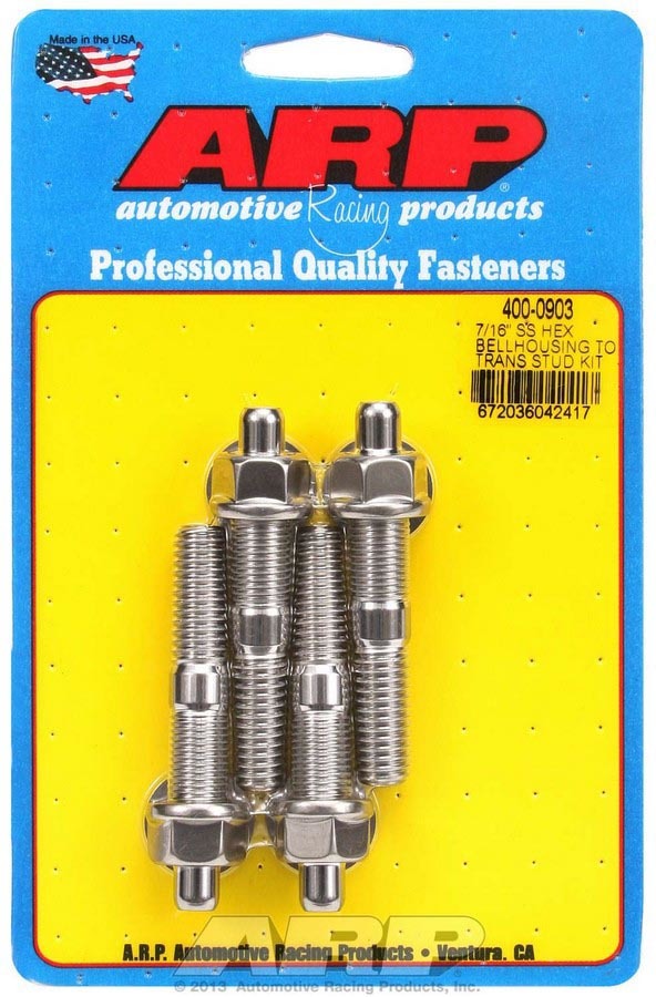 ARP 400-0903 - 7/16-14 x 2.750 Stud Kit Bellhousing to Trans image