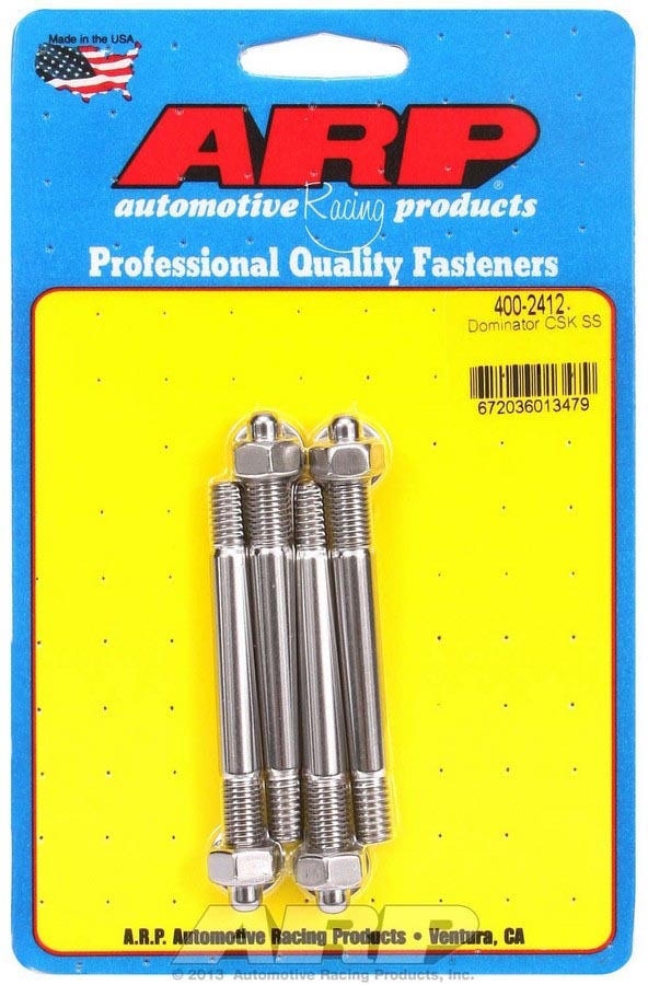 ARP 400-2412 - S/S Carburetor Stud Kit 5/16in x  3.200in OAL image