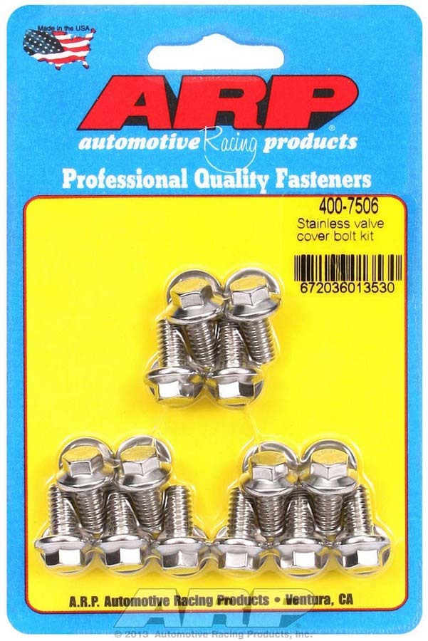 ARP 400-7506 - S/S Valve Cover Bolt Kit 1/4in- 20 6pt. (14) image