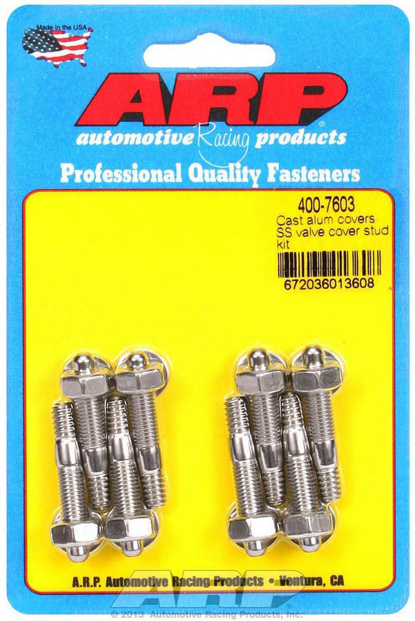 ARP 400-7603 - S/S Valve Cover Stud Kit 6pt. (8) image