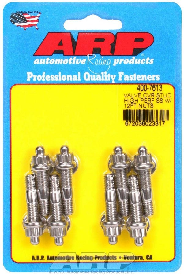 ARP 400-7613 - S/S Valve Cover Stud Kit 12pt. (8) image