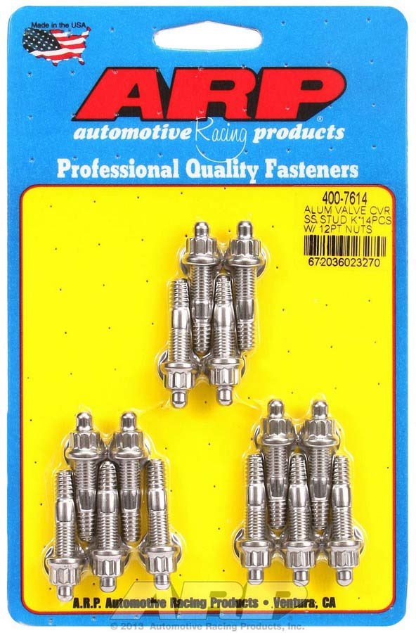 ARP 400-7614 - S/S Valve Cover Stud Kit 12pt. (14) image