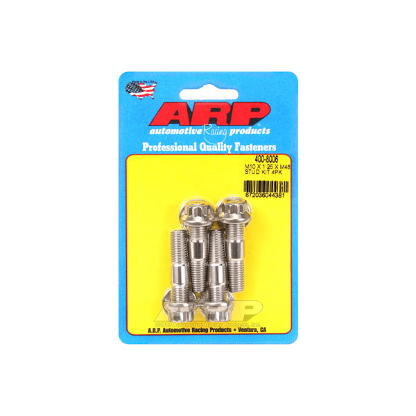 ARP 400-8006 - Stud Kit - Broached 4pk 10mm x 1.25 x 48mm image