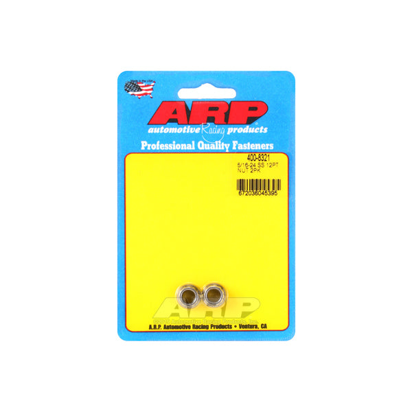 ARP 400-8321 - 12pt SS Nut 5/16-24 2pk image