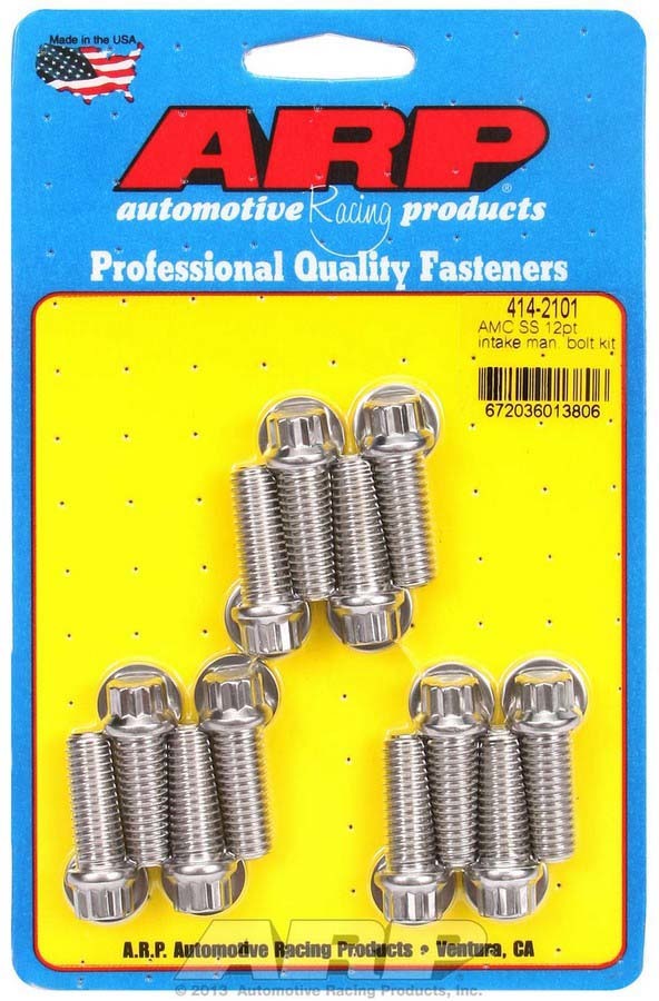 ARP 414-2101 - AMC S/S Intake Bolt Kit  image