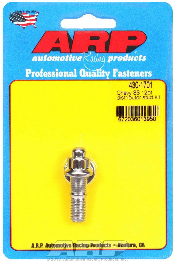 ARP 430-1701 - S/S Chevy Distributor Stud Kit 12pt. image