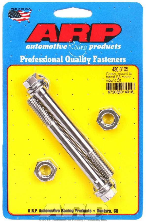 ARP 430-3105 - Chevy S/S Motor Mount to Frame Bolt Kit - 6pt. image