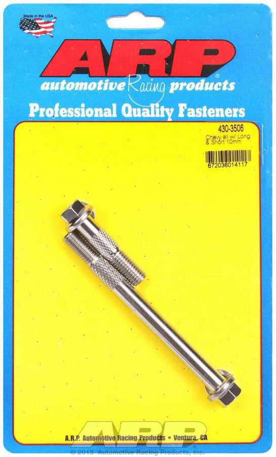 ARP 430-3506 - Starter Bolt Kit SS 6pt GM 10mm x 1.775/4.770 image