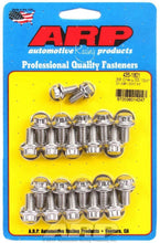 Load image into Gallery viewer, ARP 435-1801 - BBC S/S Oil Pan Bolt Kit 12pt. image