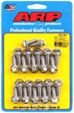 Load image into Gallery viewer, ARP 435-1804 - BBC S/S Oil Pan Bolt Kit 6pt. image