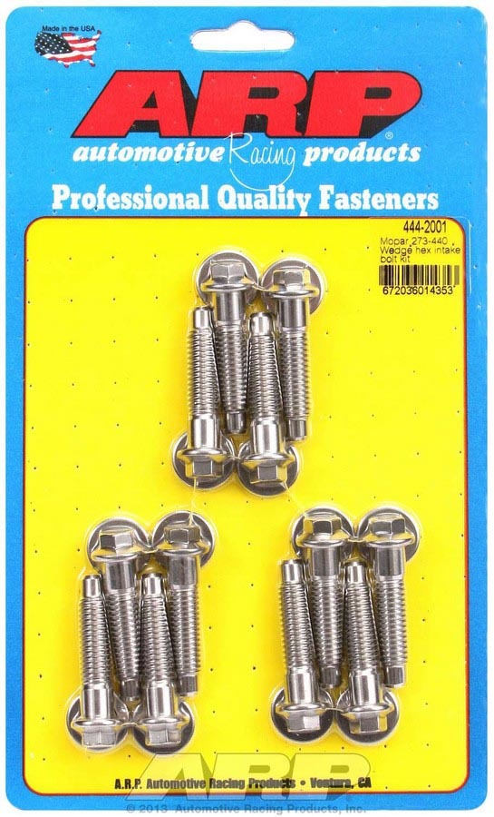 ARP 444-2001 - Mopar Intake Bolt Kit 6pt. image