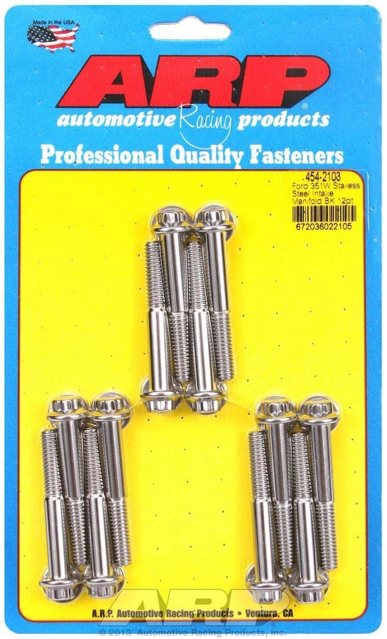 ARP 454-2103 - SBF Intake Bolt Kit  image