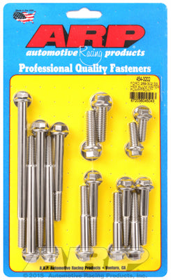ARP 454-3202 - SBF S/S W/P & T/C Bolt Kit 6pt. image