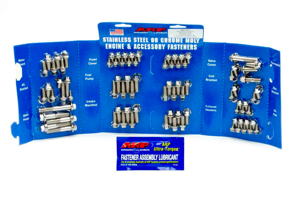 ARP 534-9601 - SBC S/S Complete Engine Fastener Kit 6pt. image