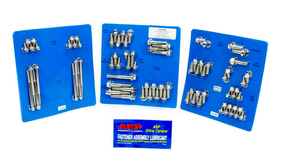 ARP 534-9602 - SBC S/S Complete Engine Fastener Kit 6pt. image