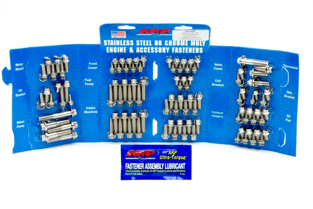 ARP 535-9501 - BBC S/S Complete Engine Fastener Kit 12pt. image