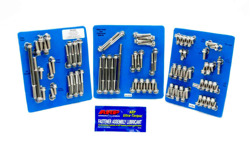 ARP 554-9501 - SBF S/S Complete Engine Fastener Kit 12pt. image