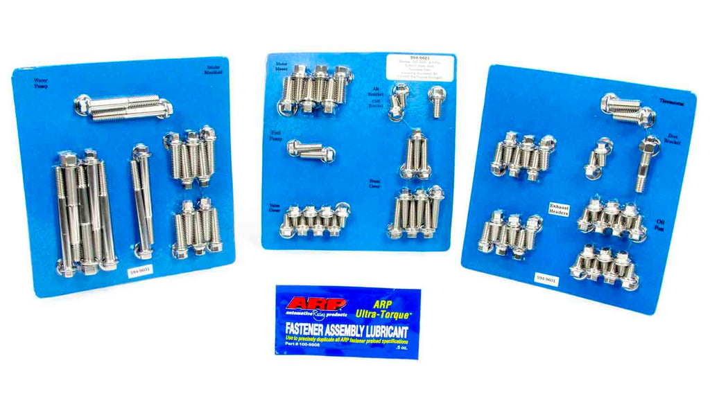 ARP 594-9601 - Pontiac S/S Complete Engine Fastener Kit 6pt. image