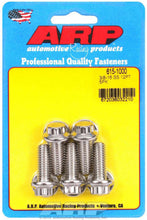 Load image into Gallery viewer, ARP 615-1000 - S/S Bolt Kit - 12pt. (5) 3/8-16 x 1.000 image