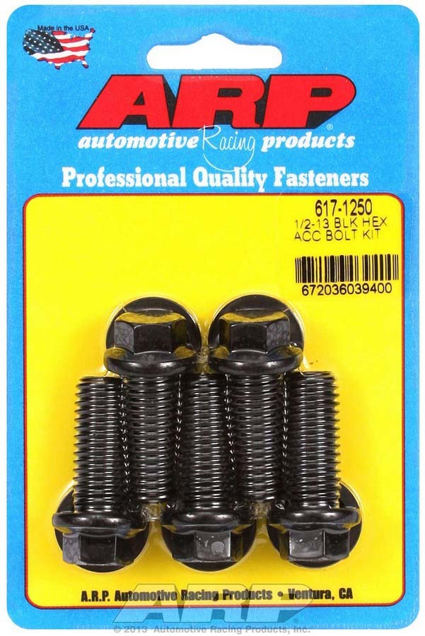 ARP 617-1250 - Bolt Kit - 6pt. (5) 1/2-13 x 1.250 image