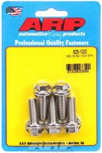 Load image into Gallery viewer, ARP 625-1000 - S/S Bolt Kit - 6pt. (5) 3/8-16 x 1.000 image