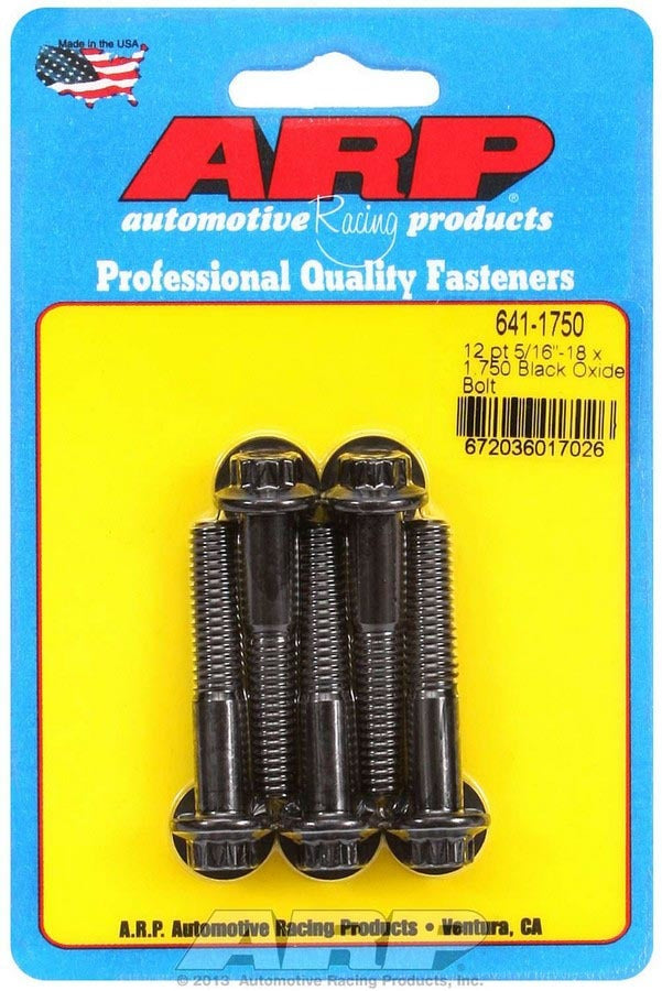 ARP 641-1750 - Bolt Kit - 12pt 5pk 5/16-18 x 1.750 image