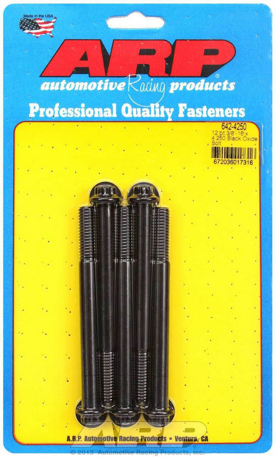 ARP 642-4250 - Bolt Kit - 12pt - 5pk 3/8-16 x 4.250 image