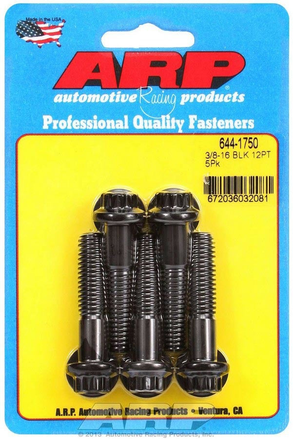 ARP 644-1750 - Bolt Kit - 12pt 5pk 3/8-16 x 1.750 image