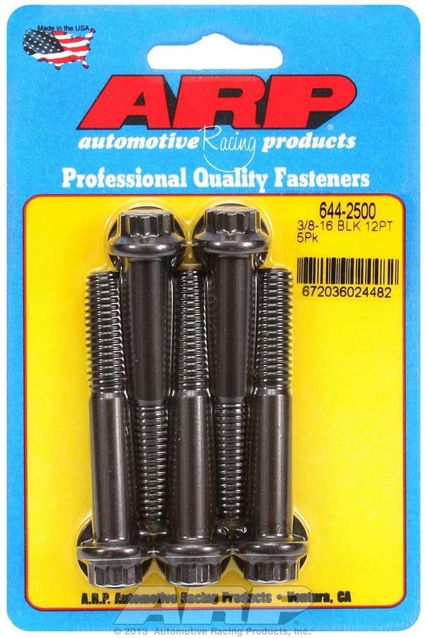 ARP 644-2500 - Bolt Kit - 12pt. (5) 3/8-16 x 2.500 image