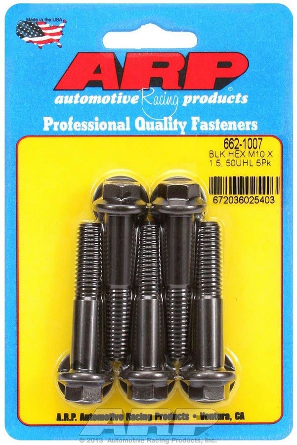 ARP 662-1007 - Bolt Kit - 6pt. (5pk) 10mm x 1.5 x 50mm image