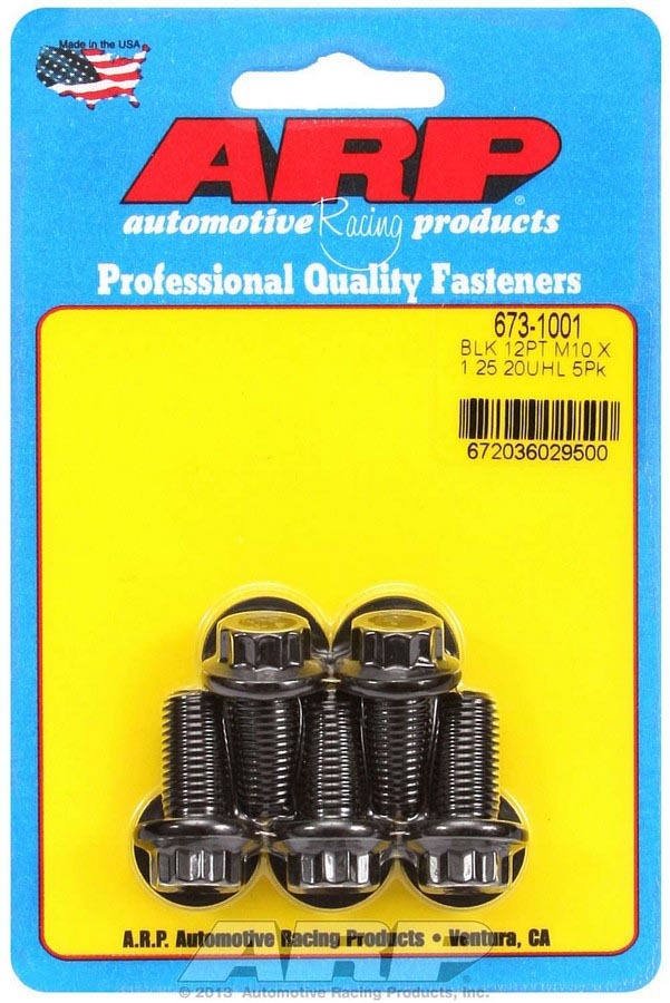 ARP 673-1001 - Bolt Kit 12pt 5pk 10mm x 1.25 x 20mm image