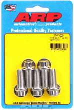 Load image into Gallery viewer, ARP 714-1000 - S/S Bolt Kit - 12pt. (5) 7/16-20 x 1.000 image