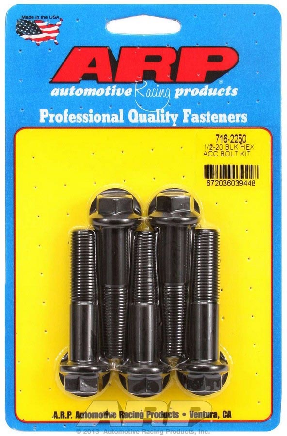 ARP 716-2250 - Bolt Kit - 6pt. (5pk) 1/2-20 x 2.250 image