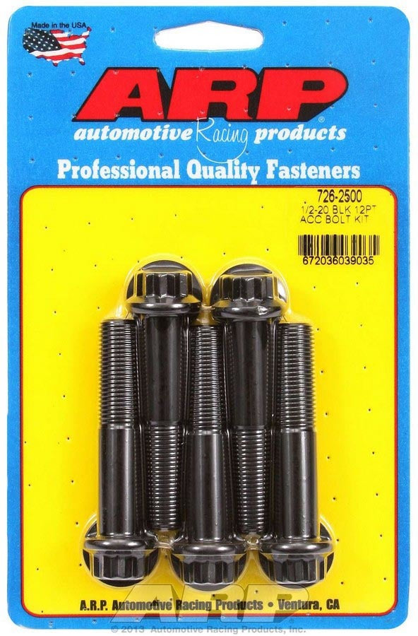 ARP 726-2500 - Bolt Kit - 12pt. (5pk) 1/2-20 x 2.500 image