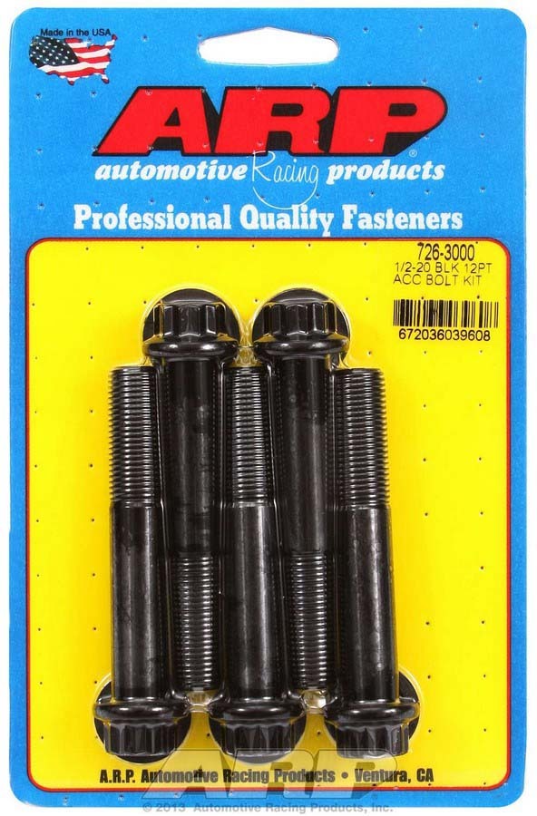 ARP 726-3000 - Bolt Kit - 12pt 5pk 1/2-20 x 3.000 image