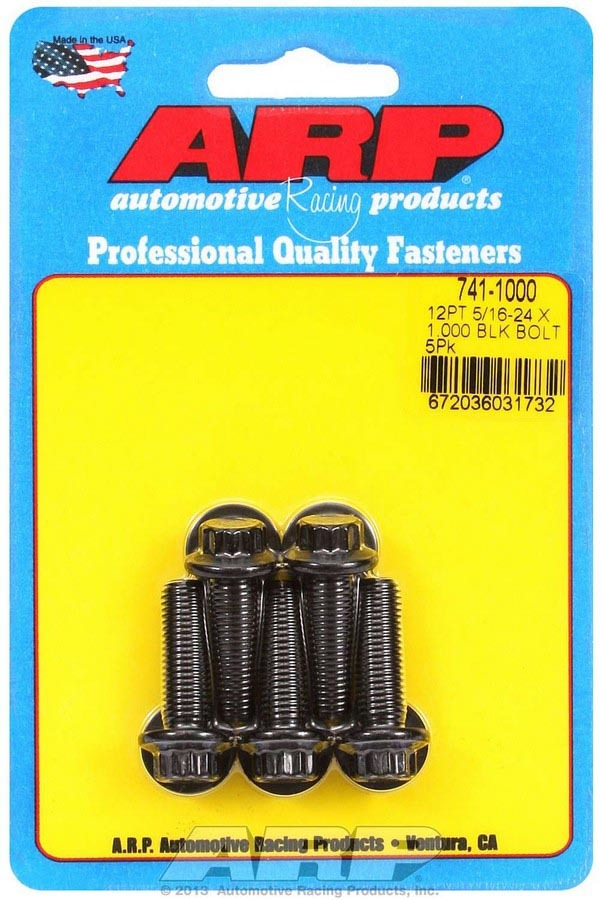 ARP 741-1000 - Bolt Kit - 12pt. (5) 5/16-24 x 1.000 image