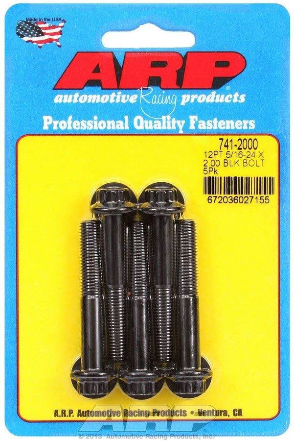 ARP 741-2000 - Bolt Kit - 12pt. (5) 5/16-24 x 2.000 image