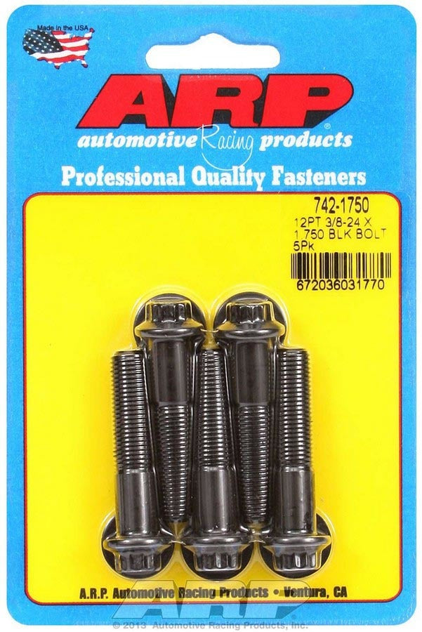 ARP 742-1750 - Bolt Kit - 12pt. (5) 3/8-24 x 1.750 image