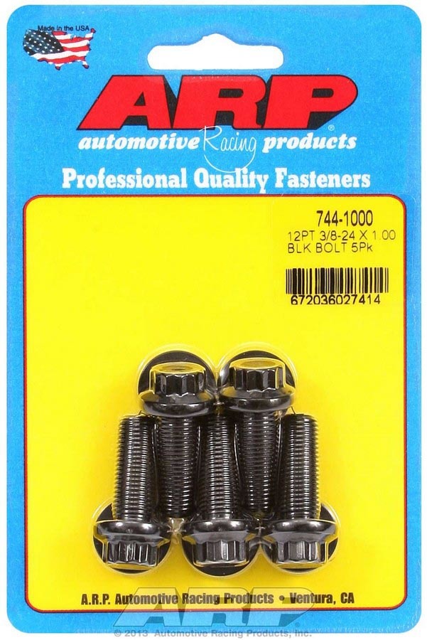 ARP 744-1000 - Bolt Kit - 12pt. (5) 3/8-24 x 1.000 image