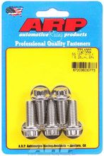 Load image into Gallery viewer, ARP 772-1002 - S/S Bolt Kit - 12pt. (5) 10mm x 1.5 x 25mm image