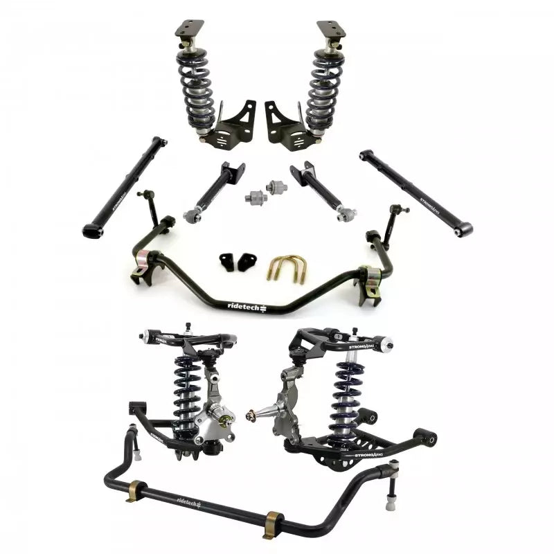 RIDETECH 11240201 - HQ CoilOver System 68-72 GM A-Body image