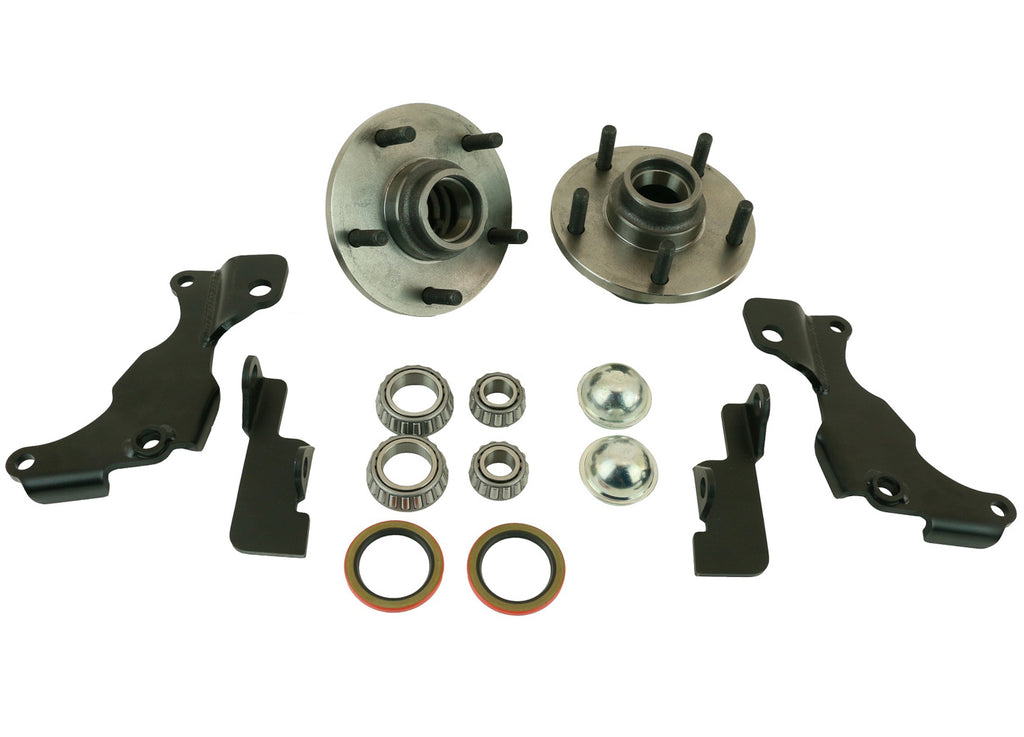 RIDETECH 11529595 - Corvette C2/C3 Front Bra ke Conversion Kit image