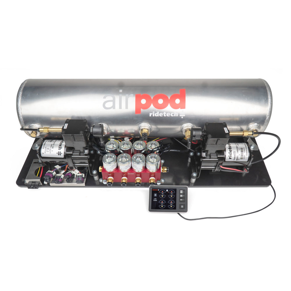 RIDETECH 30514700 - RidePro E5 5 Gallon Dual Compressor AirPod image