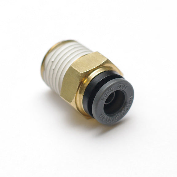 RIDETECH 31954000 - Fitting 1/4 NPT to 1/4 Airline image