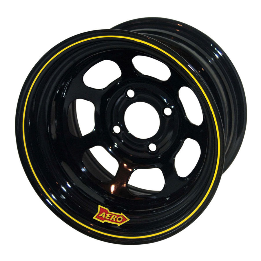 AERO RACE WHEELS 30-174220 - 13x7 2in 4.25 Black  image