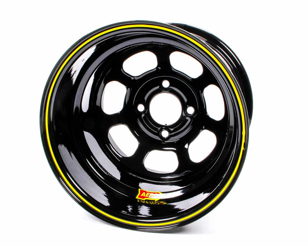 AERO RACE WHEELS 31-174030 - 13x7 3in. 4.00 Black  image